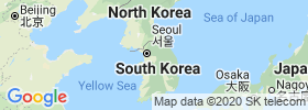 Gyeonggi Do map